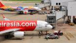 thai airasia jets on tarmac at Don Mueang International Airport