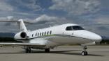 three-quarters view of Citation Longitude at EBACE 2024